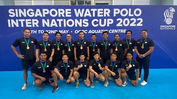Tim polo air putra Indonesia mendapat perunggu dalam ajang Inter Nations Cup 2022 yang berlangsung di OCBC Aquatic Centre, Singapura pada 18-22 Mei 2022.