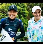Ashleigh Barty Menikmati Turnamen Surfing sebagai Penonton
