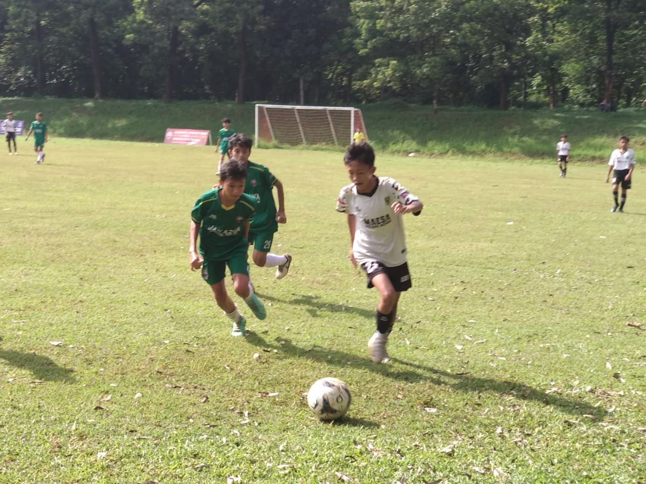 Maesa Jakarta bermain imbang tanpa gol saat melawan Jakarta Academy Soccer dalam lanjutan Liga TopSkor U-12 2022-2023.
