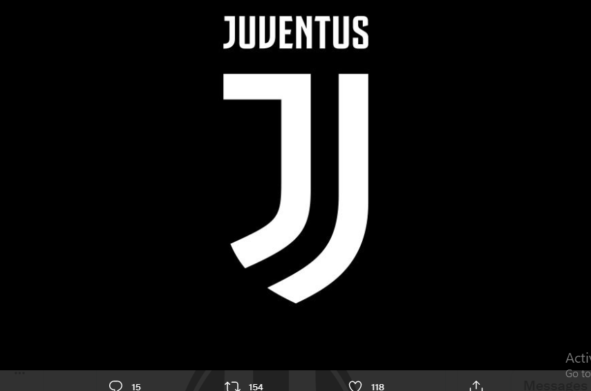 Logo klub Liga Italia, Juventus.