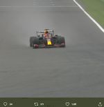 Hasil FP3 F1 GP Belgia 2021: Max Verstappen Tercepat di Atas Lintasan Basah