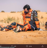 Cerita Pilu Danilo Petrucci di Reli Dakar 2022: Motor Rusak hingga Isi Kantong Raib