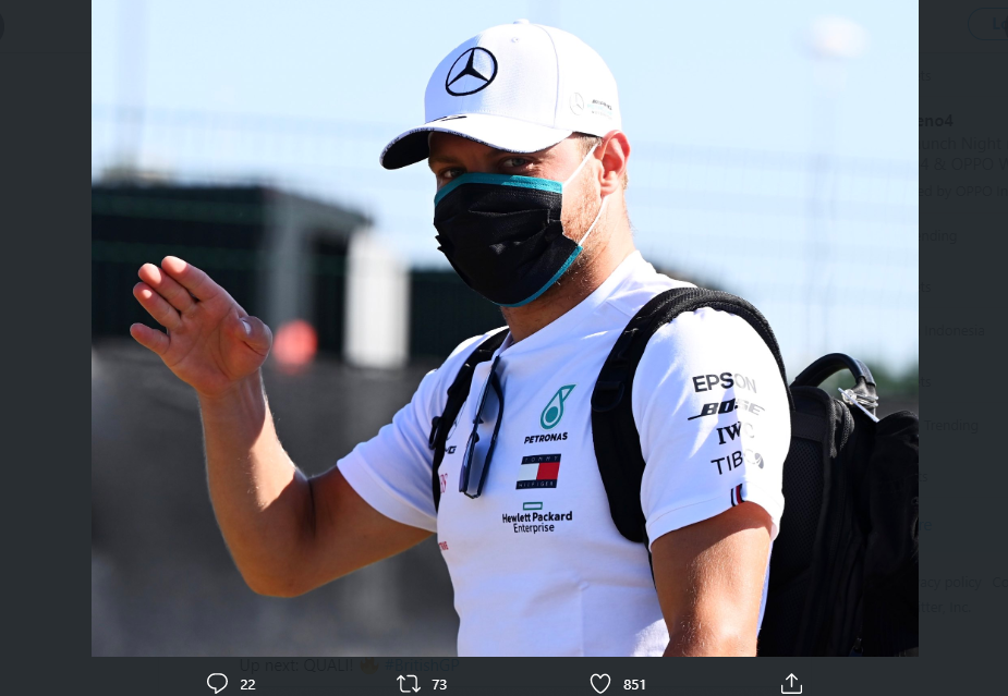 Tim Mercedes-AMG Petronas F1 memperpanjang kontrak Valtteri Bottas menyusul performa impresifnya sejak bergabung pada 2017 lalu. 