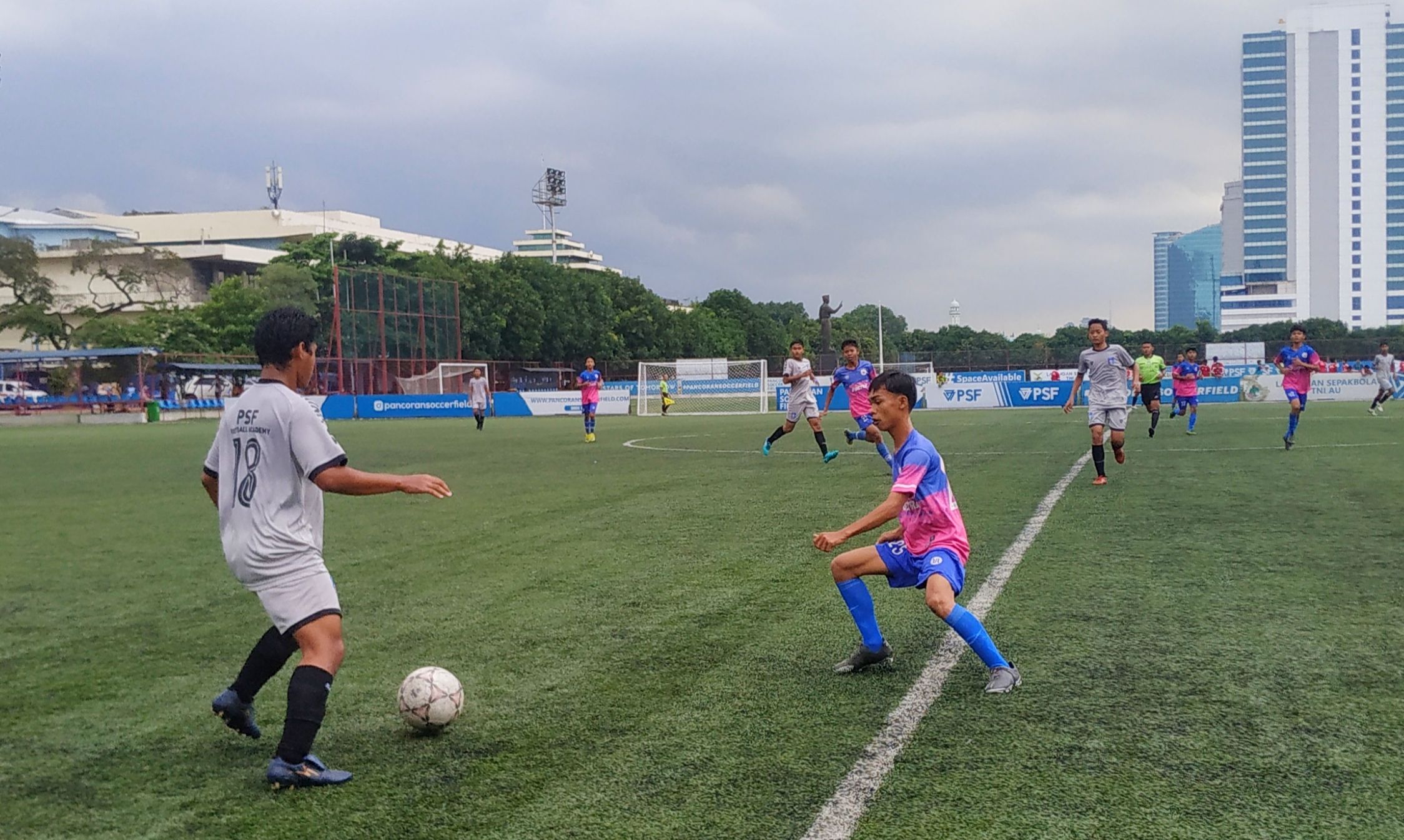 PSF kalahkan Cibinong Putra dengan skor 2-0 pada lanjutan laga tunda Liga TopSkor U-16.