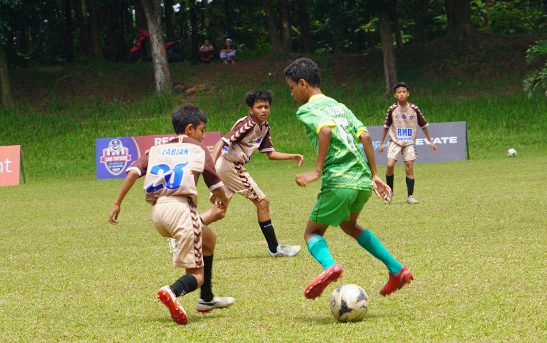 Pertandingan RMD melawan Tajimalela pada pekan keempat Liga TopSkor U-13 2022-2023.