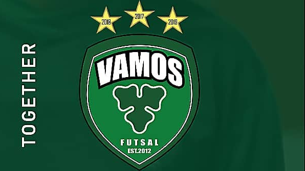 Logo Vamos FC Mataram, salah satu tim peserta Pro Futsal League (PFL) 2021.