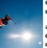 Pemain Ski Olimpiade Menabrak Juru Kamera