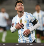 Menggila lawan Bolivia, Berikut 7 Hattrick Lionel Messi bersama Timnas Argentina