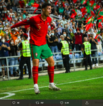 10 Korban Hat-trick Cristiano Ronaldo di Timnas Portugal