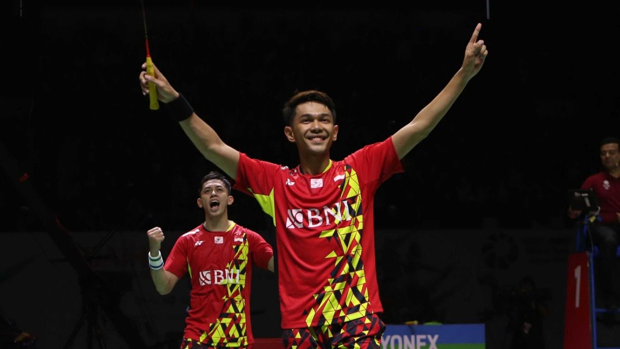 Fajar Alfian/Muhammad Rian Ardianto jadi satu-satunya wakil tuan rumah yang mampu tampil sebagai juara dalam ajang Indonesia Masters 2022 yang berlangsung di Istora Senayan, Jakarta pada 7-12 Juni 2022.
