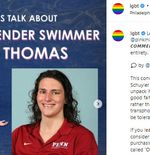Bintang Renang Kontroversial Kampus Dikalahkan Sesama Atlet Transgender