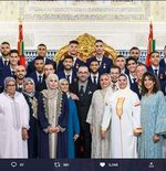 Raja Mohammed VI Menghadiahkan Medali Kerajaan Maroko kepada Skuad Singa Atlas