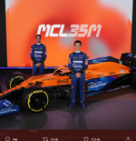 McLaren Resmi Perkenalkan MCL35M, Mobil Baru untuk Menghadapi F1 2021