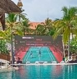 Sensasi Menonton Indonesia Masters 2021 dari Pinggir Kolam Renang