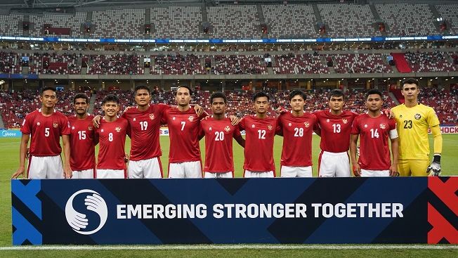 Skuad timnas Indonesia di Piala AFF 2020.