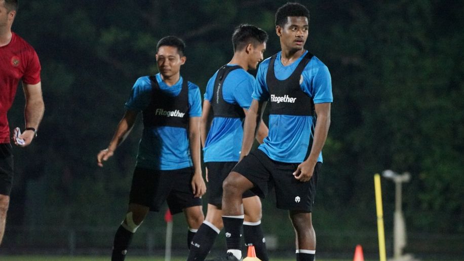 Pemain timnas Indonesia, Ramai Rumakiek, siap bermain di Piala AFF 2020.