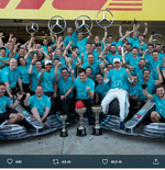 Terungkap, Anggaran Tim Mercedes untuk Rebut Gelar Ganda di F1 Tahun Lalu