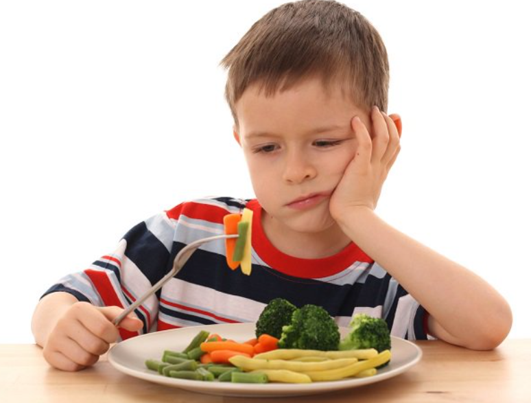 Kebanyakan anak-anak tidak menyukai sayuran.