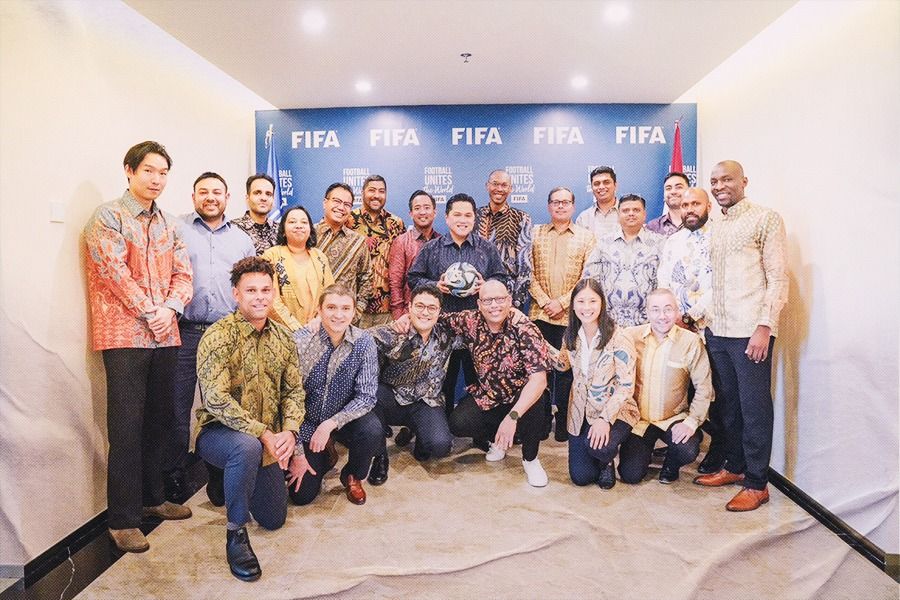 Bertemu FIFA di Jakarta, Erick Thohir Paparkan Transformasi Sepak Bola Indonesia