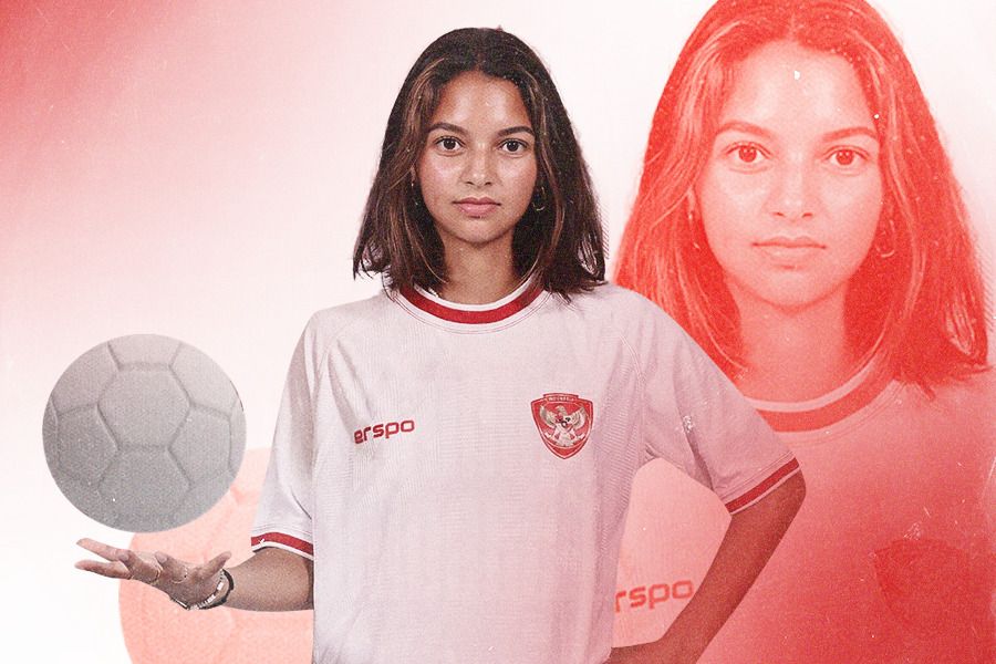 Meski Pahit, Estella Loupatty Senang Akhirnya Debut bersama Timnas Putri Indonesia