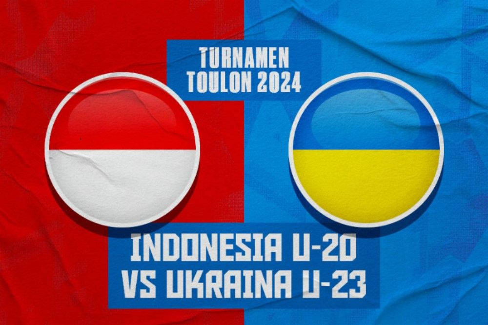 Prediksi dan Link Live Streaming Timnas U-20 Indonesia vs Ukraina U-23 di Turnamen Toulon 2024