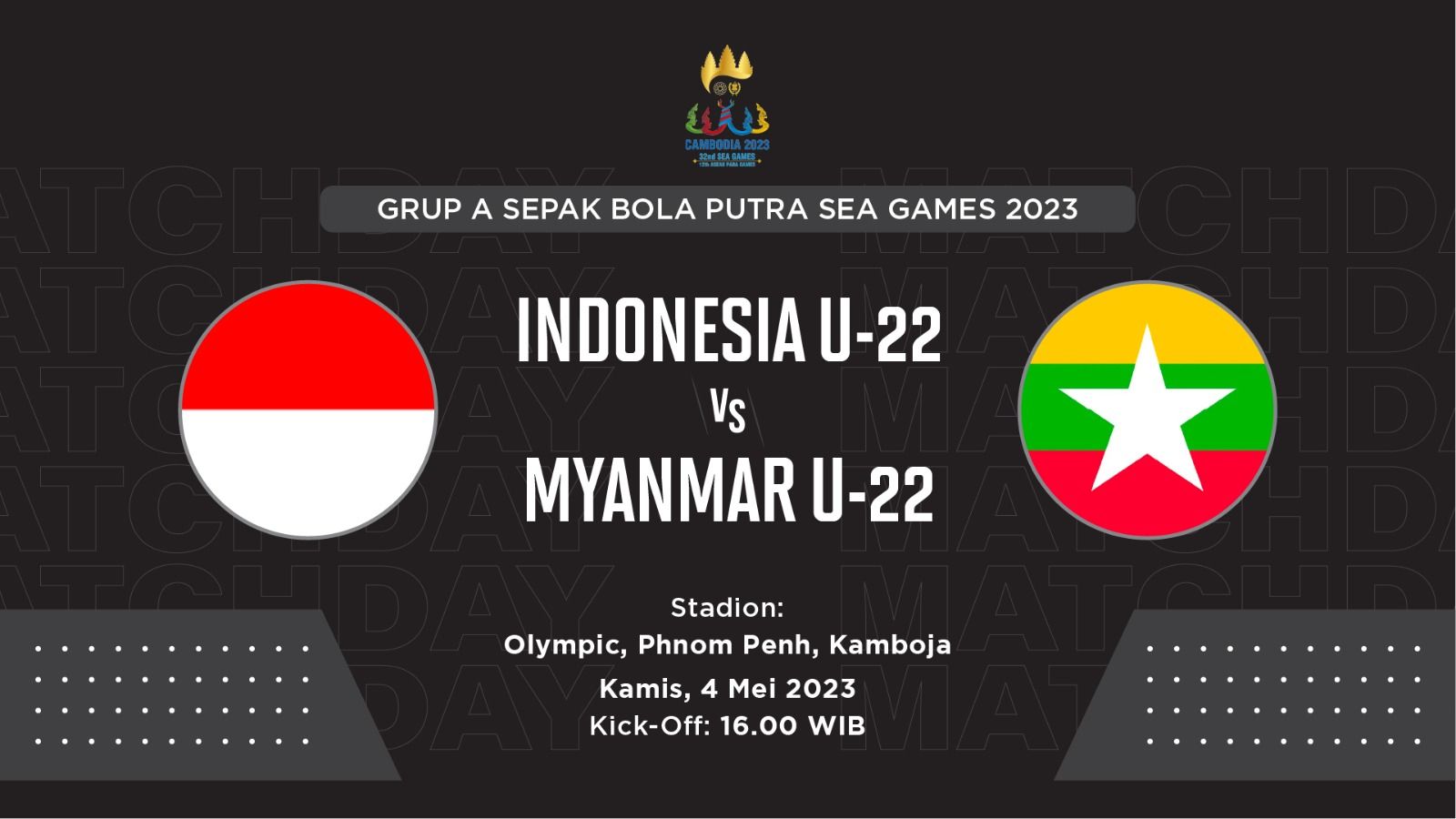Timnas U-22 Indonesia Bungkam Myanmar dengan Jumlah Tembakan Terarah Mengagumkan