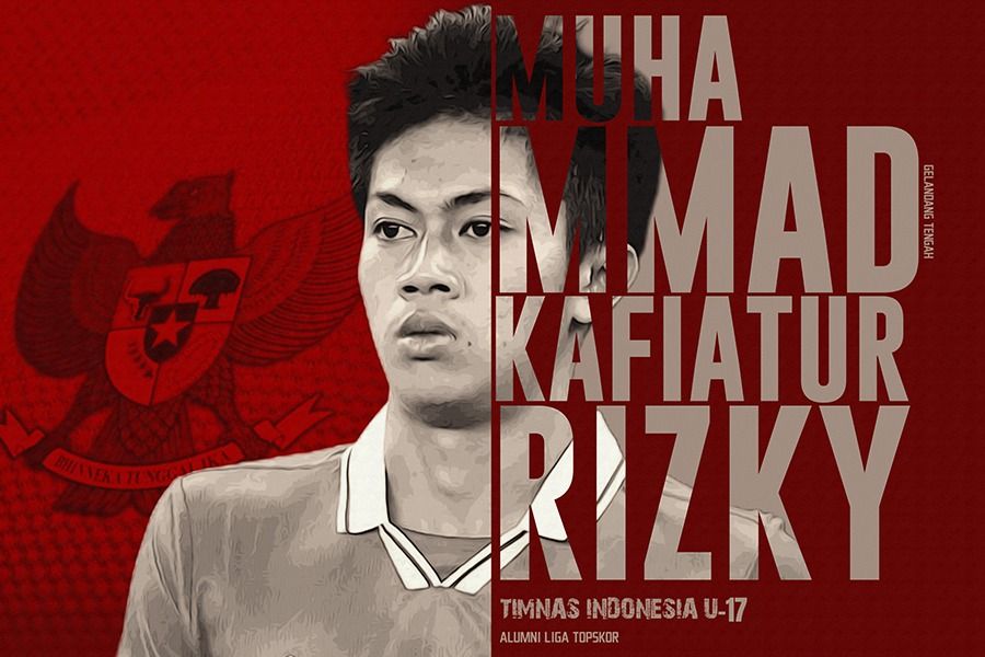 Alumni Liga TopSkor, M Kafiatur Rizky yang kini menjadi skuad utama timnas U-17 Indonesia. (Rahmat Ari Hidayat/Skor.id)