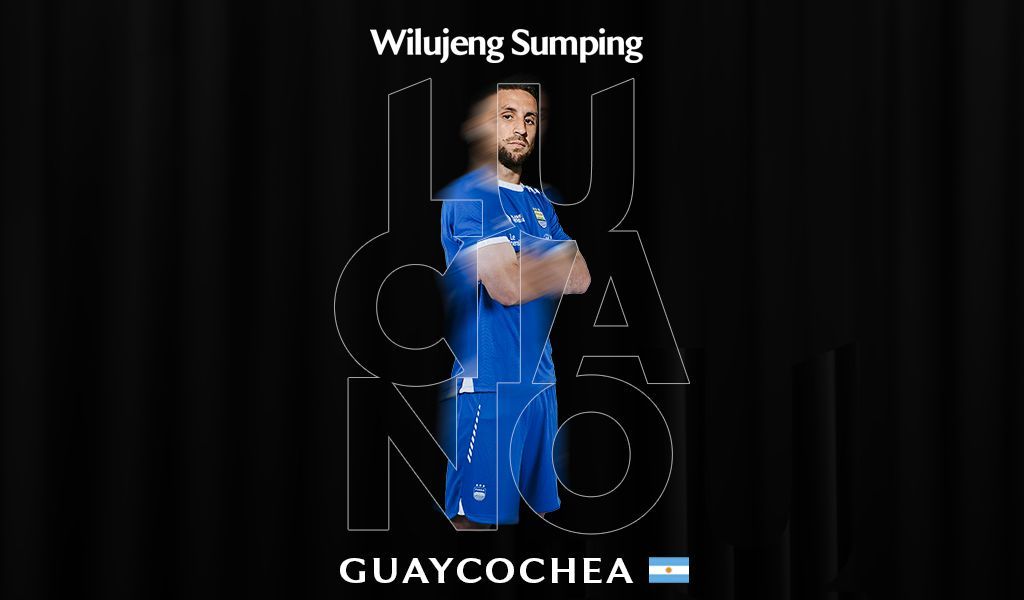 Poster perkenalan Luciano Guaycochea sebagai pemain baru Persib Bandung untuk musim 2025-2026. (Media Persib Bandung)