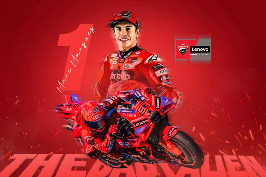 marc marquez - ducati lenovo