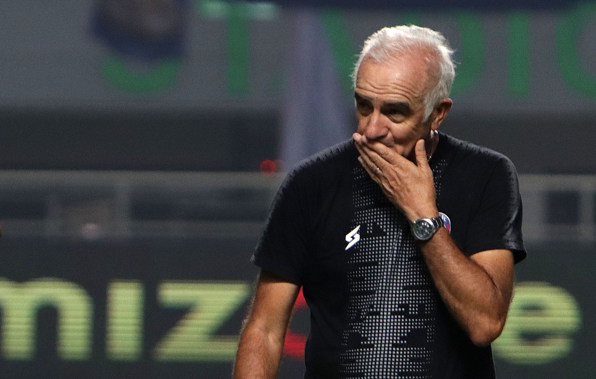 Mario Gomez saat masih menjadi pelatih Arema FC pada Liga 1 2020