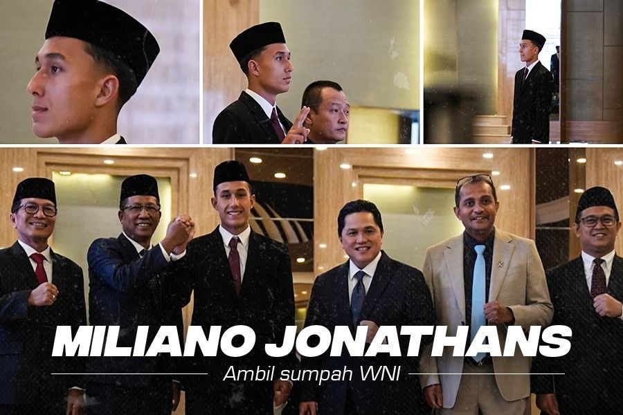 Miliano Jonathans Resmi Jadi WNI, Tambah Kedalaman Lini Depan Timnas Indonesia