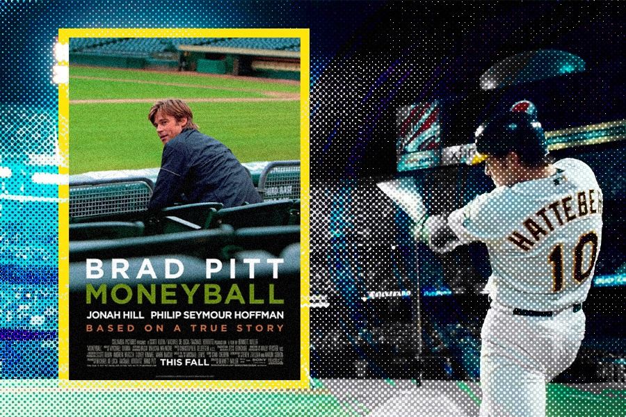 Brad Pitt menuai pujian tinggi saat memerankan manajer tim Oakland Athletics dalam film Moneyball. (Deni Sulaeman/Skor.id)