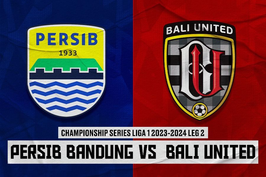 Persib Bandung vs Bali United pada leg kedua semifinal Championship Series Liga 1 2023-2024. (Dede Sopatal Mauladi/Skor.id)