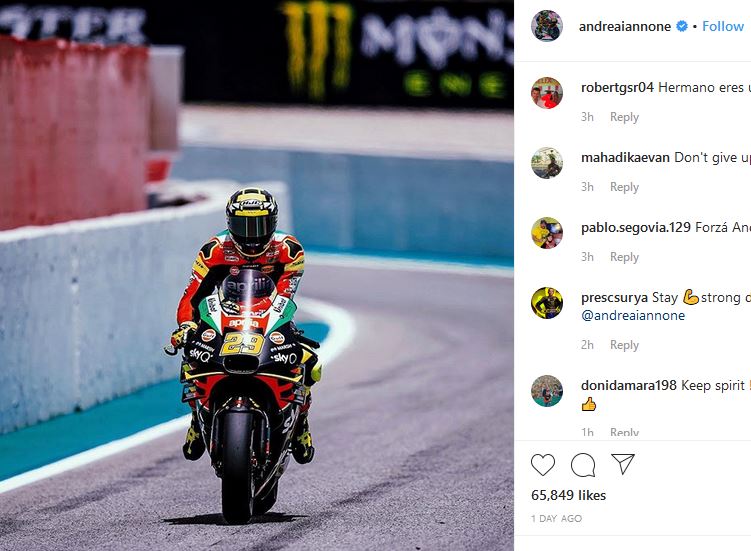 Test Rider Bisa Isi Tempat Andrea Iannone  