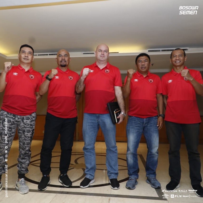 PSM Makassar Perkenalkan Jajaran Pelatih Baru