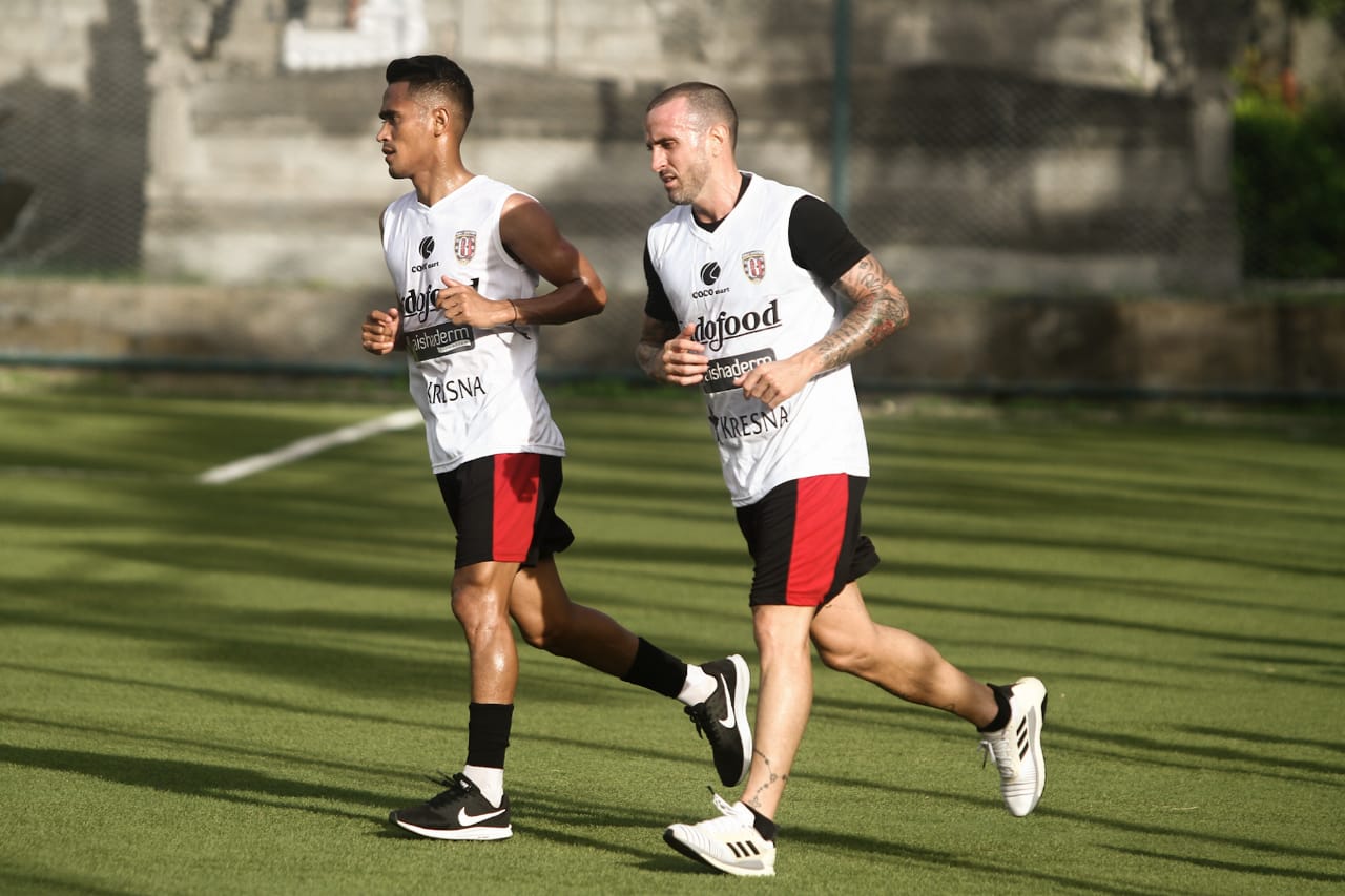 Paulo Sergio Sudah Gabung Latihan Bali United dan Ungkap Dua Target Besar