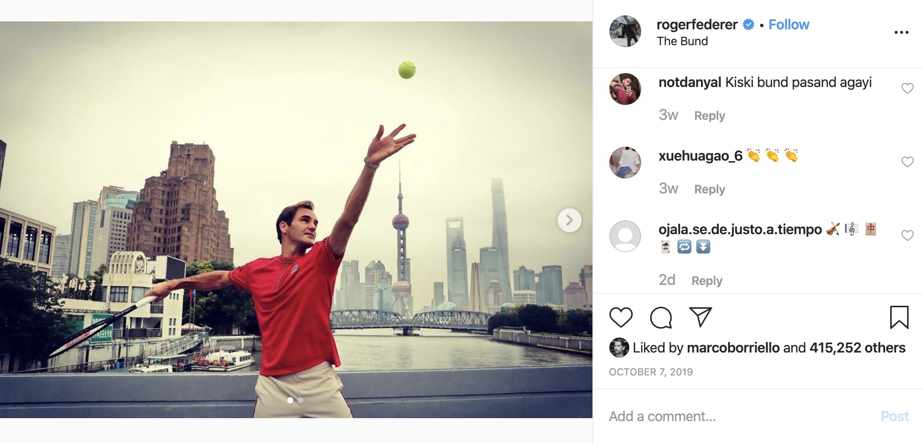 Roger Federer Sebut Tenaga Medis sebagai Pahlawan Super