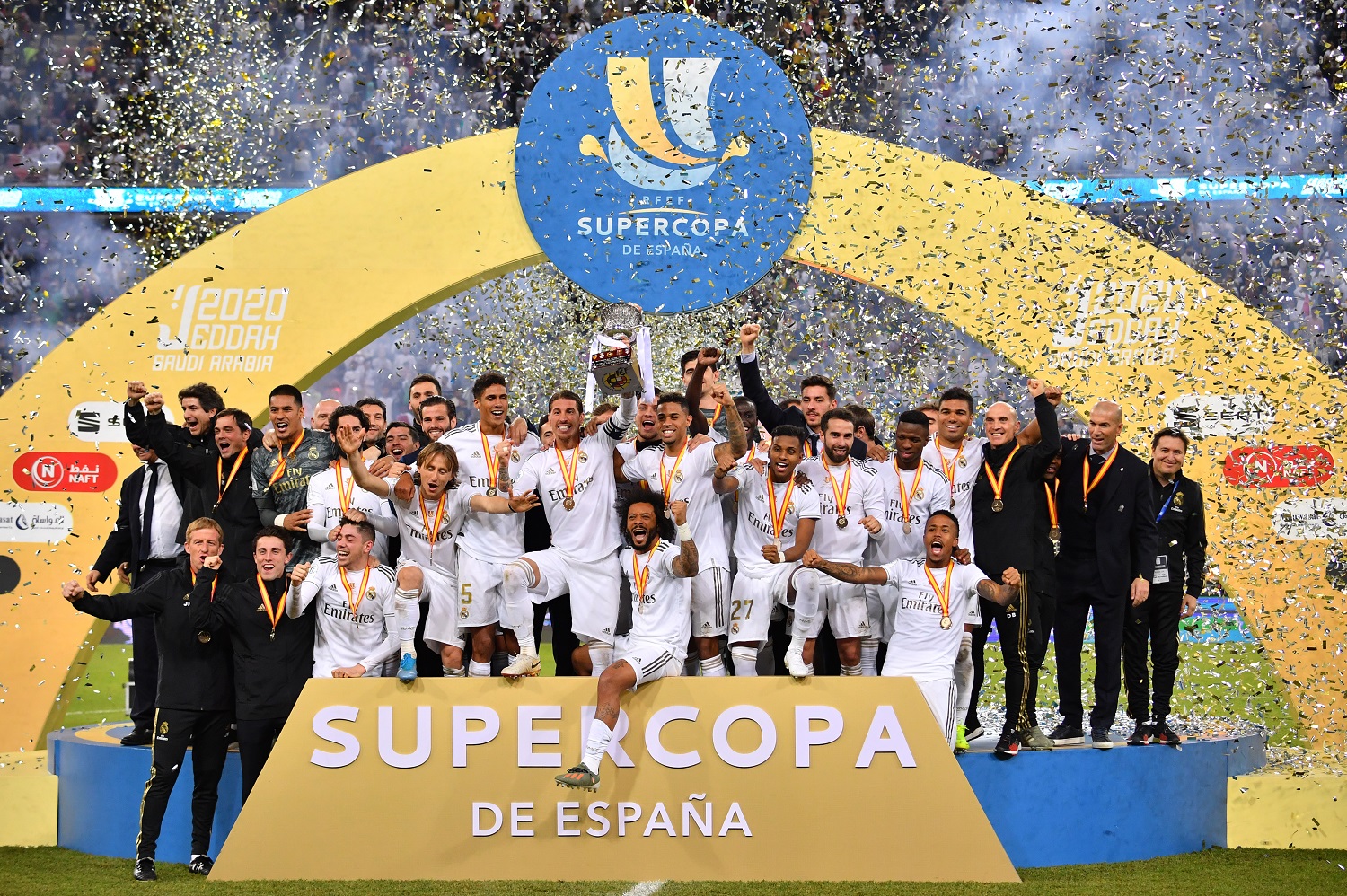 Real Madrid vs Atletico Madrid : Penalti Bawa El Real Juara Piala Super Spanyol