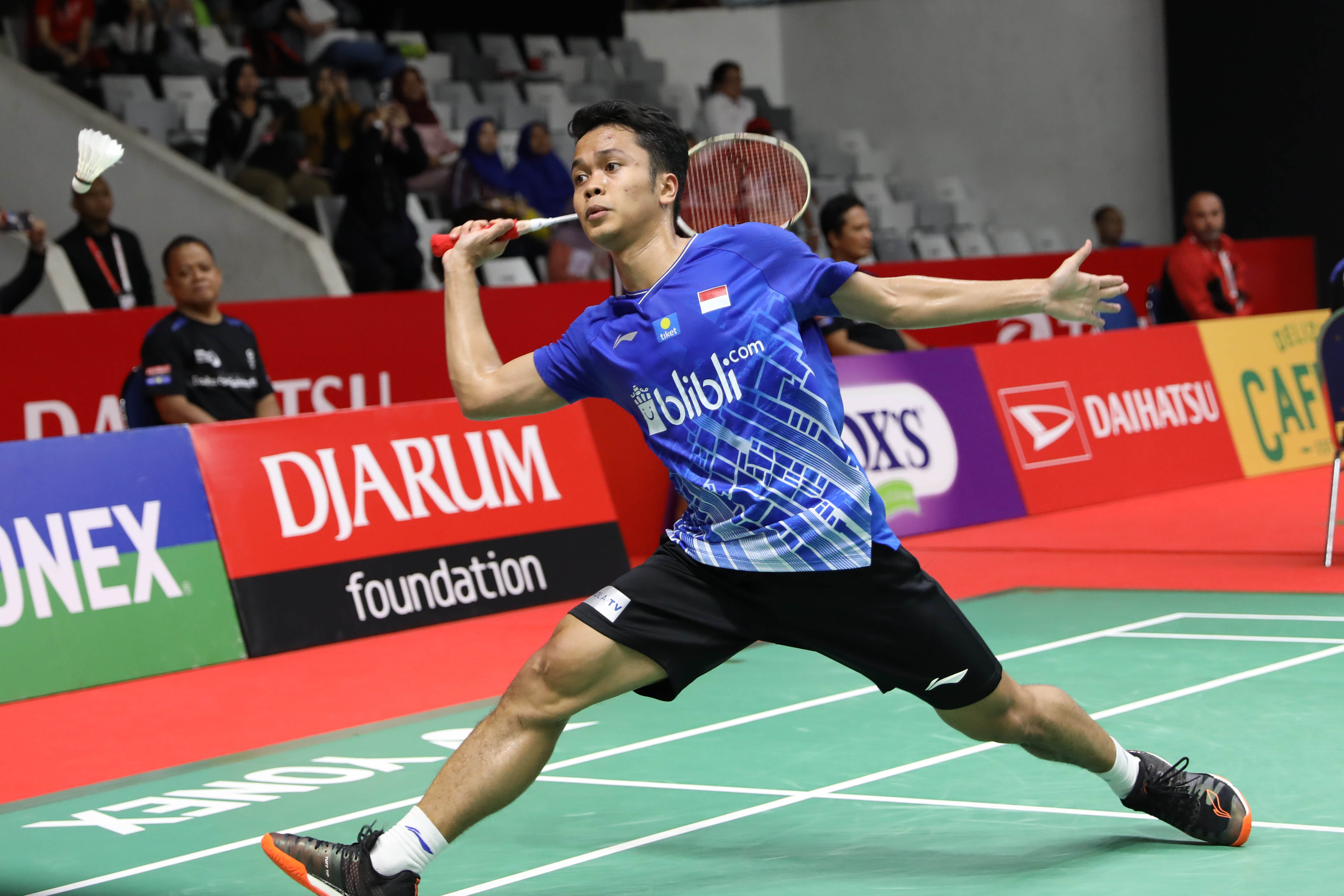 Indonesia Masters 2020: Sukses Balas Dendam, Anthony ke Semifinal 