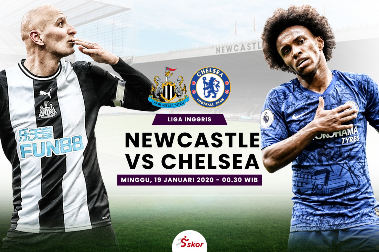 Prediksi Pertandingan Liga Inggris, Newcastle United vs Chelsea