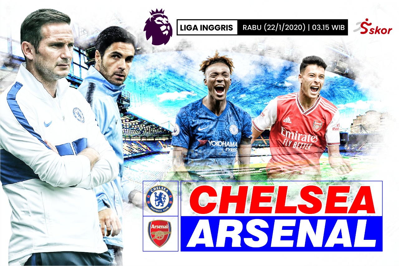 Prediksi Pertandingan Liga Inggris, Chelsea vs Arsenal