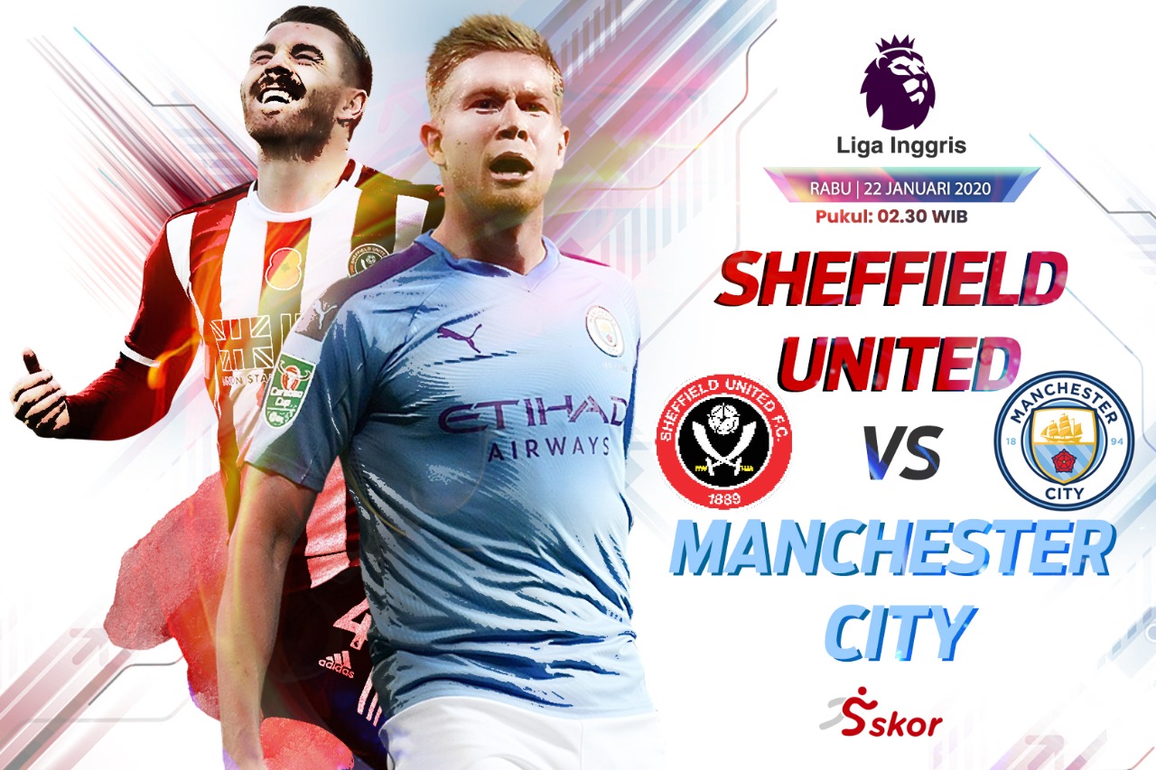 Prediksi Pertandingan Liga Inggris, Sheffield United vs Manchester City