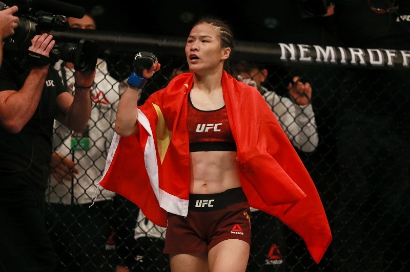 UFC 248: Zhang Weili Buru Kemenangan demi Warga Cina