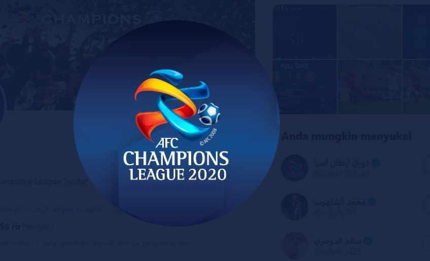 Imbas Corona, Liga Champions Asia 2020 Berstatus Darurat