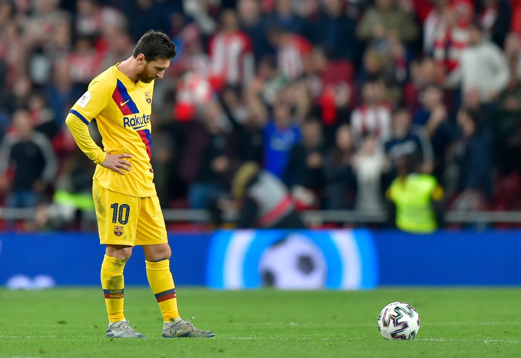 Tahun 2020, Musim Dingin Terburuk Lionel Messi