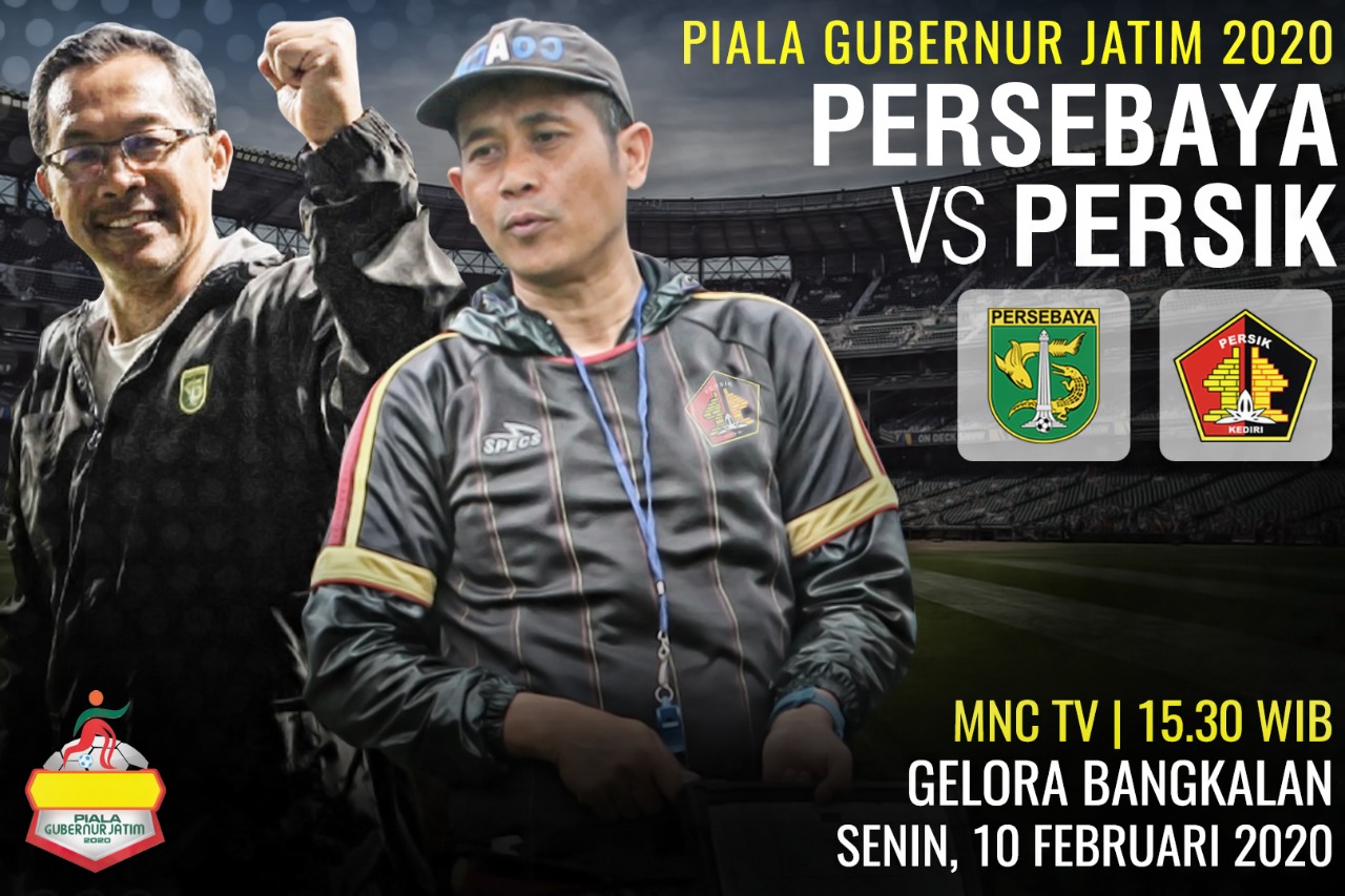 Link Live Streaming Piala Gubernur Jatim 2020: Persebaya vs Persik