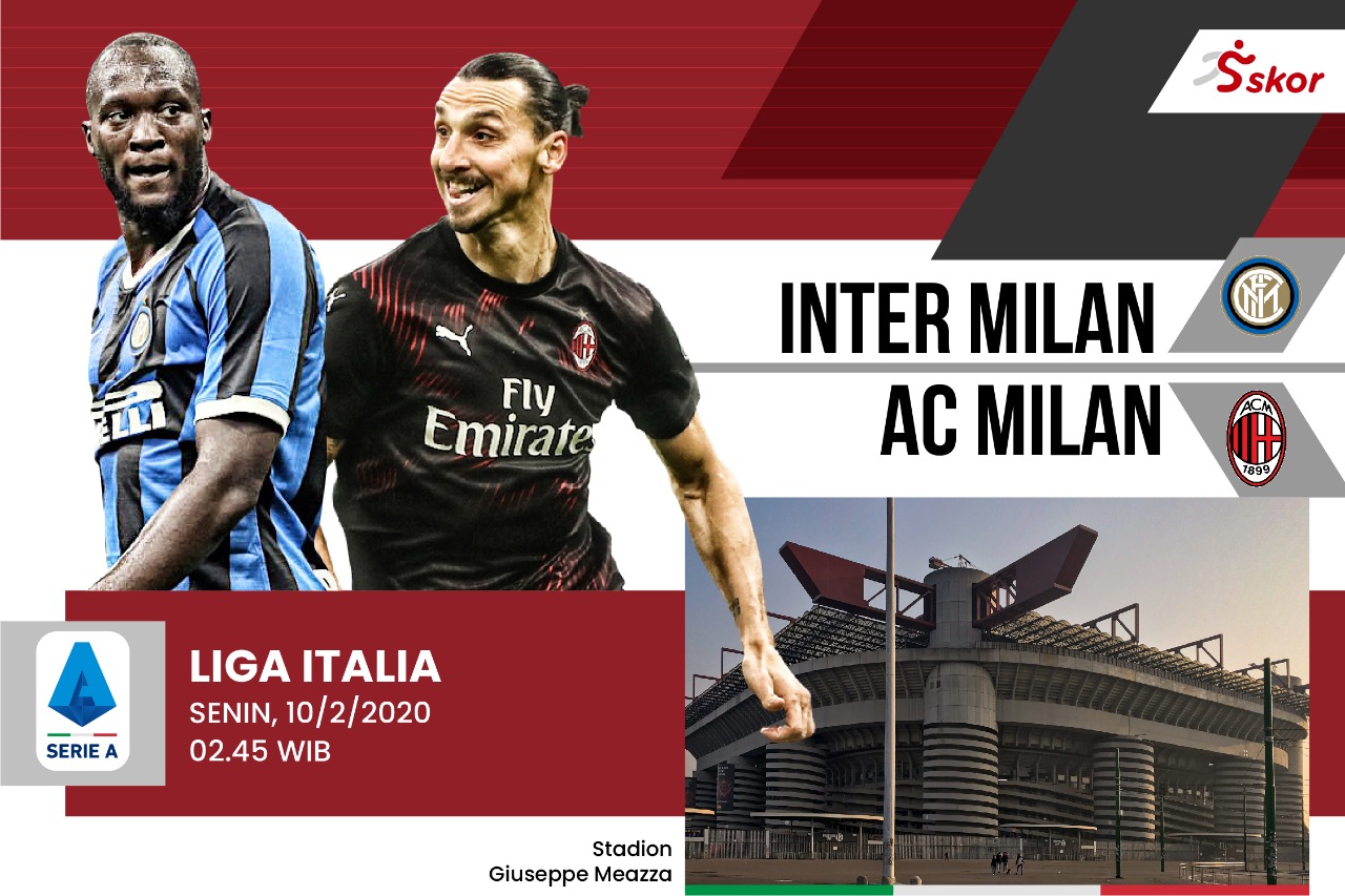 Prediksi Pertandingan Liga Italia, Inter Milan vs AC Milan