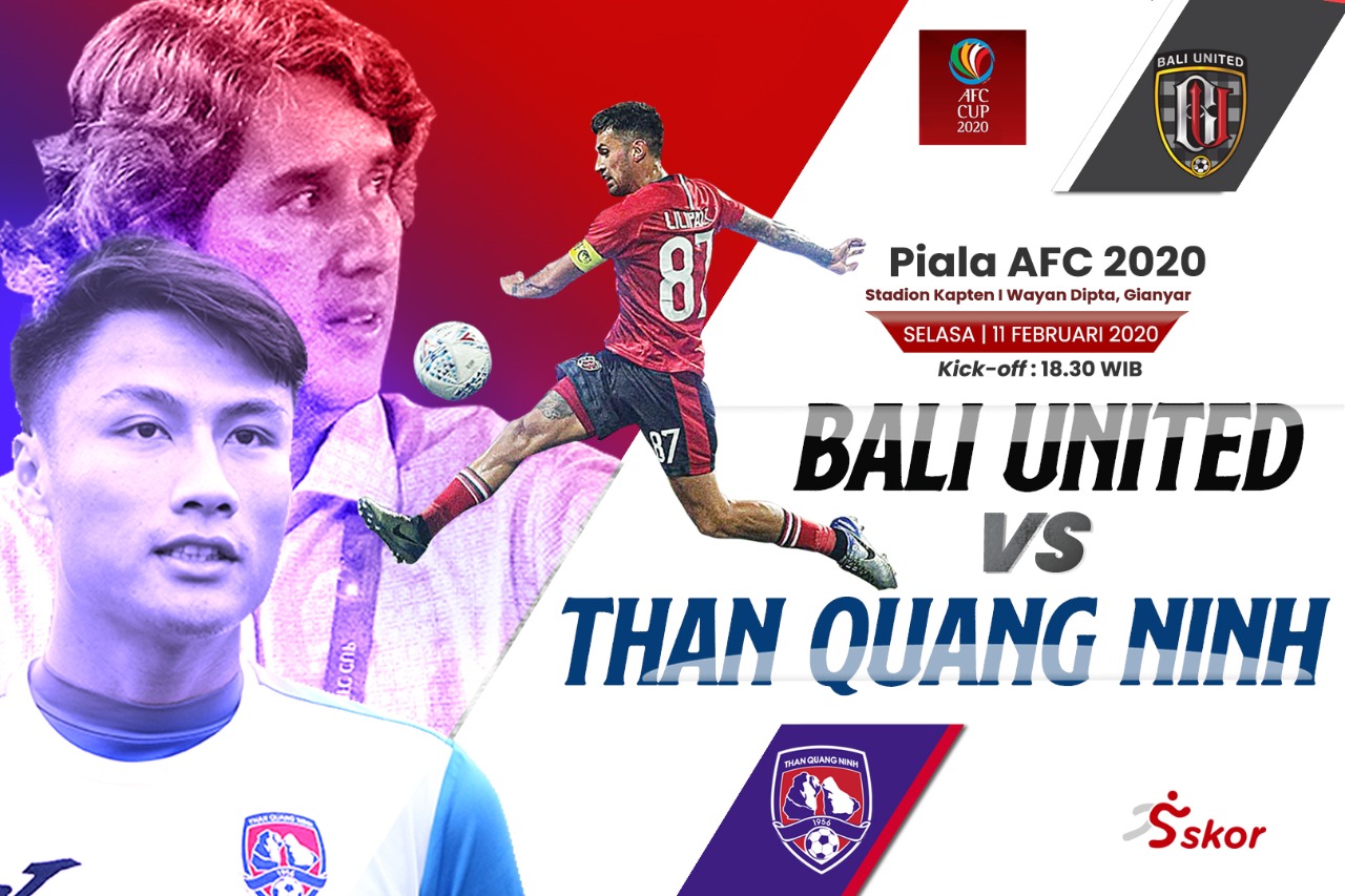 Prediksi Piala AFC 2020, Bali United vs Than Quang Ninh