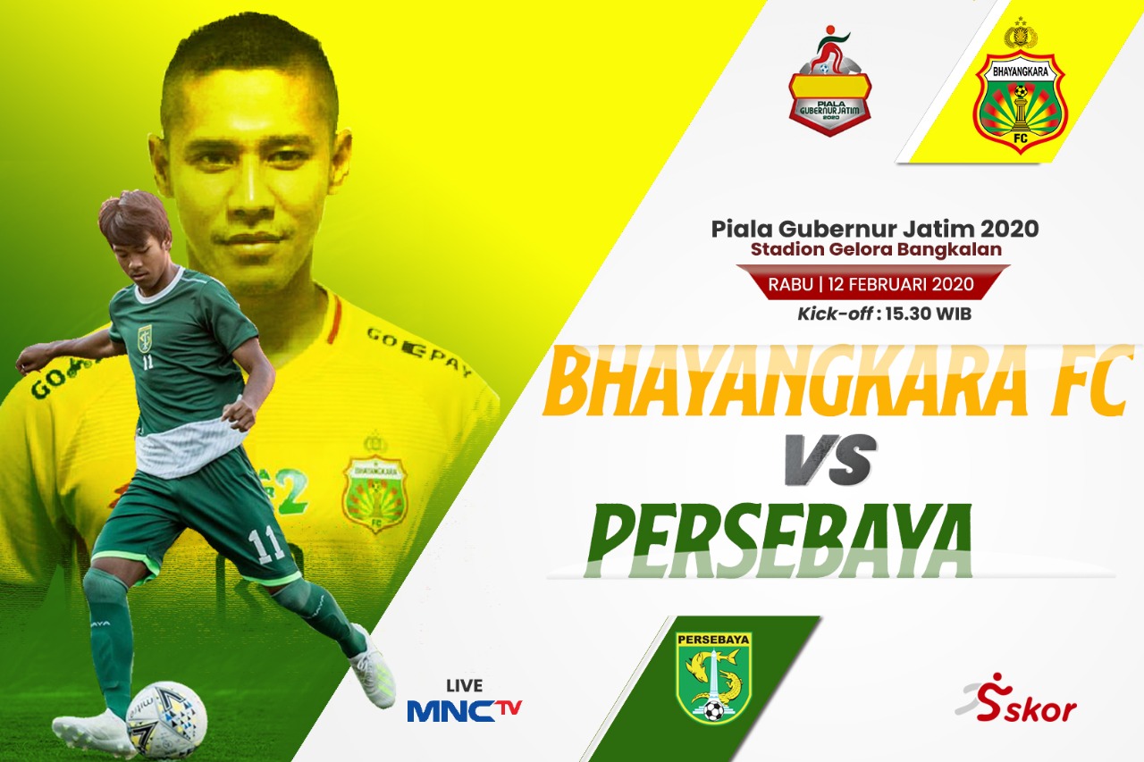 Link Live Streaming Piala Gubernur Jatim 2020: Persebaya vs Bhayangkara FC
