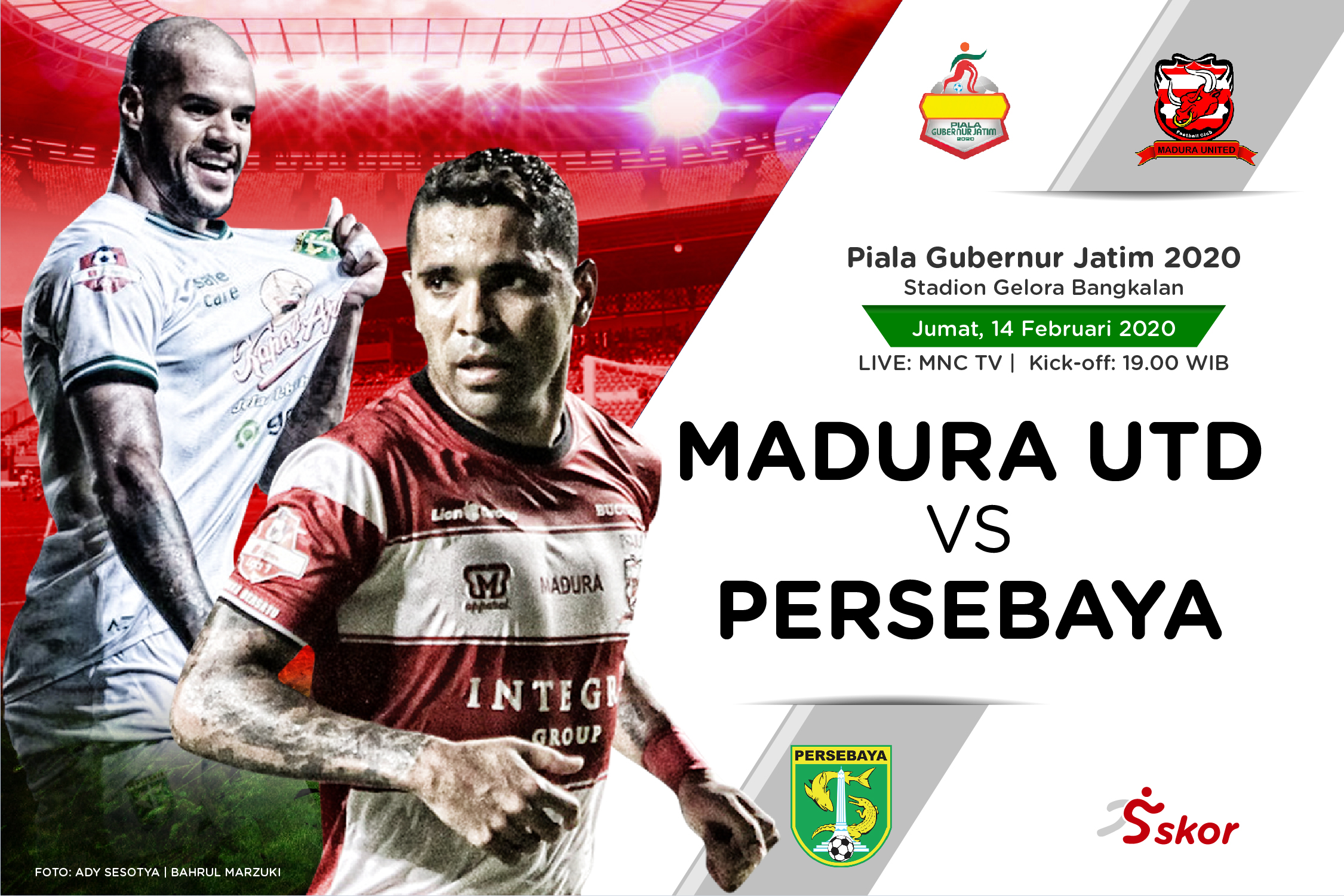 Link Live Streaming Madura United vs Persebaya, Sore Ini Pukul 15.30 WIB